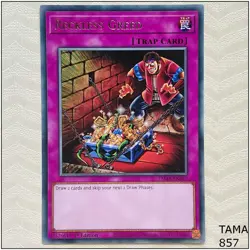 Reckless Greed - TAMA-EN057 - Rare 1st Edition Yugioh - Image 1
