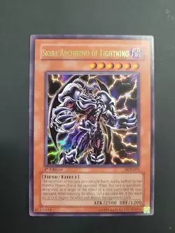 Yu-Gi-Oh! Dark Crisis - Skull Archfiend of Lightning DCR-073 1st Ed. - Image 1
