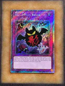 Yugioh Full Force Virus RA03-EN267 Platinum Secret Rare 1st Ed NM - Image 1