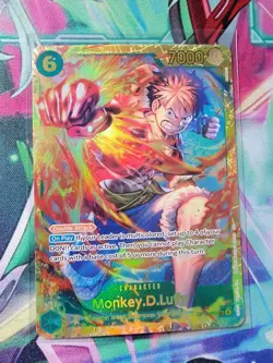 Monkey.D.Luffy OP13-118 SEC Carrying On His Will One Piece English - Image 1