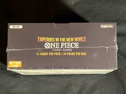 One Piece Emperors In the New World OP09 Booster Box Factory Sealed English - Image 3