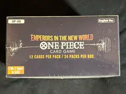 One Piece Emperors In the New World OP09 Booster Box Factory Sealed English - Image 4