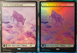 MTG Secret Lair Snow-Covered Swamp #1475 SLD Paradise Frost [UPick Foil/Reg] - Image 2