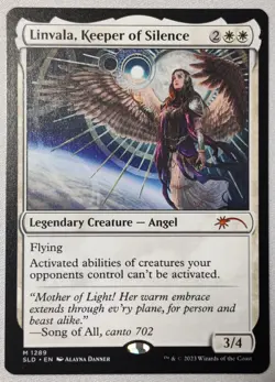 MTG Secret Lair Linvala, Keeper of Silence -SLD Alayna Danner [UPick Foil/Reg] - Image 3