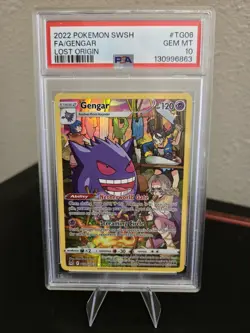 Pokemon TCG Gengar TG06/TG30 Lost Origin Trainer Gallery PSA 10 GEM MT - Image 1