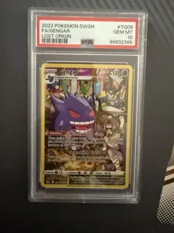 Pokemon TCG Gengar Lost Origin Trainer Gallery TG06/TG30 Holo Ultra Rare PSA 10 - Image 4