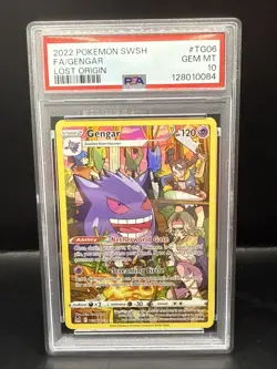 Pokemon TCG Gengar Lost Origin Trainer Gallery TG06/TG30 PSA 10 Gem Mint - Image 1