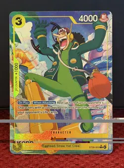 Usopp (Full Art) ST29-002 Starter Deck 29: Egghead Foil English One Piece CCG - Image 1