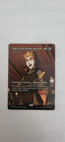 Suki of the Kyoshi Warriors - Captain Sisay (Borderless) Avatar: The Last... - Image 1