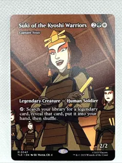 Suki of the Kyoshi Warriors - Captain Sisay (Borderless) Avatar: The Last... - Image 1