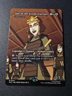 Suki of the Kyoshi Warriors - Captain Sisay (Borderless) Avatar: The Last Airben - Image 1