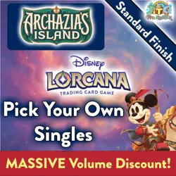 Up to 35% off!💎Lorcana - Archazia's Island: Non-Foil Singles💎 - Image 1