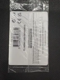 Pokemon TCG Charmander GameStop Exclusive Reverse Holo Promo Card 004/165 Sealed - Image 2