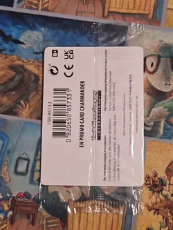 Pokemon TCG Charmander GameStop Exclusive Reverse Holo Promo Card 004/165 Sealed - Image 4
