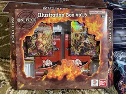 One Piece Card Game: Illustration Box Volume 5 And 6 Lot of 15 Sealed ERROR BOX! - Image 2