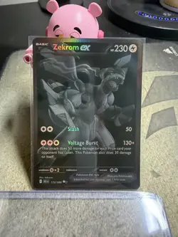 Pokemon Zekrom EX Black Bolt 172/086 Near Mint Condition (Signature required) - Image 1