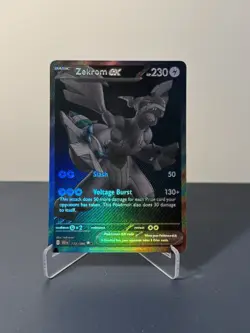 Pokemon Zekrom EX 172/086 Black Bolt Mint Condition - Image 1