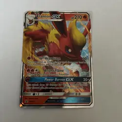 Pokemon Card Flareon GX SM171 Holo Black Star Promo Near Mint Rare Sleeved - Image 1