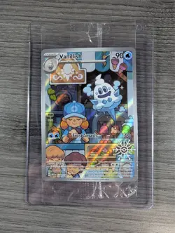 Vanillish 190/182 Holiday 2025 Snowflake Stamp Promo SEALED Pokemon TCG Card - Image 1