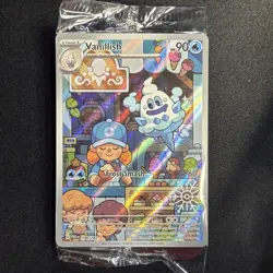 Vanillish 190/182 Holiday 2025 Snowflake Stamp Promo SEALED Pokemon TCG Card - Image 1