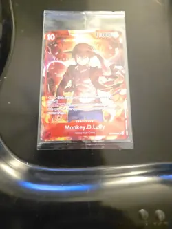 SEALED Promo One Piece CARD Treasure Booster Monkey.D.Luffy ST10-006 - Image 4