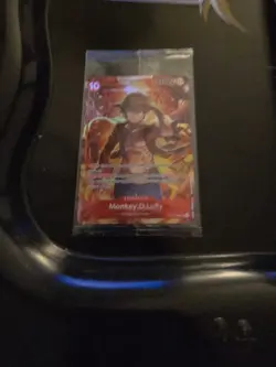 SEALED Promo One Piece CARD Treasure Booster Monkey.D.Luffy ST10-006 - Image 5