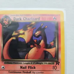 Pokemon Dark Charizard TCG Non-Holo Rare Card 21/82 NM Condition FAST SHIPPING - Image 3