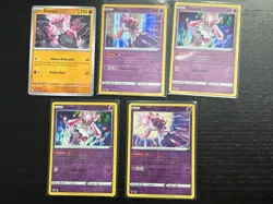 Pokemon Card Lot - X5 Unique Diancie Pokemon Cards - A20 - Image 1