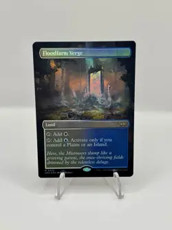 Floodfarm Verge (Borderless) #330 (Foil) [Duskmourn] Magic MTG Cards NM/LP - Image 1