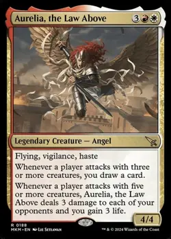 Aurelia, the Law Above MKM NM MTG - Image 1