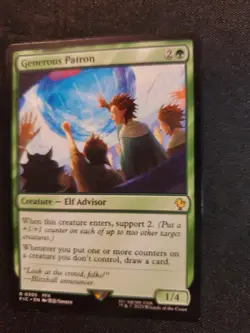 Generous Patron - FIC 0305 NM - Final Fantasy MTG Magic the Gathering - Image 3