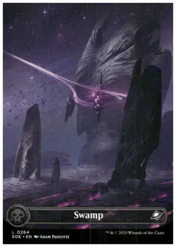 Edge of Eternities #264 Swamp (0264) (Borderless) - Image 1