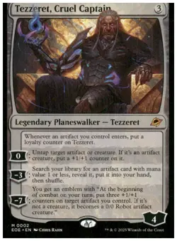 Edge of Eternities #2 Tezzeret, Cruel Captain - Image 1