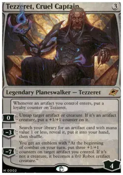 Edge of Eternities #2 Tezzeret, Cruel Captain - Image 1