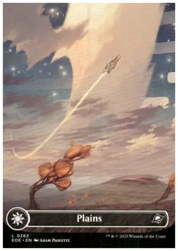 Edge of Eternities #262 Plains (0262) (Borderless) - Image 1