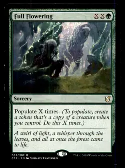Full Flowering LP Light Play Commander 2019 MTG [12180] - Image 1
