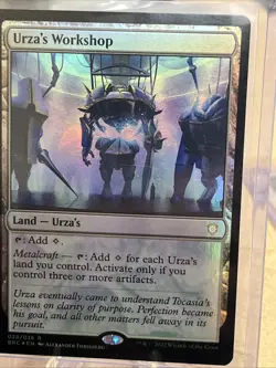 Urza's Workshop Commander: the Brothers' War Foil - Image 1