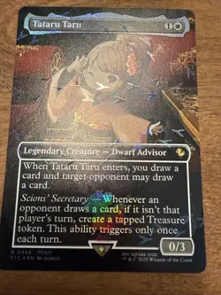 Mtg Tataru Taru (Borderless) (Chocobo Track Foil) Commander: Final Fantasy Mint - Image 3