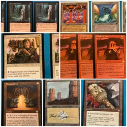 Magic: the Gathering LOT x4 MTG Playset Urza’s, Invasion, Ice Age, Revised ++ - Image 1