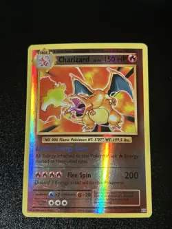 Charizard Rare Reverse Holo XY - Evolutions 11/108 MP-HP Pokemon TCG - Image 1