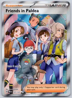 Friends in Paldea 137/131 (NM) Prismatic Evolutions - Ultra Rare - Pokemon TCG - Image 1