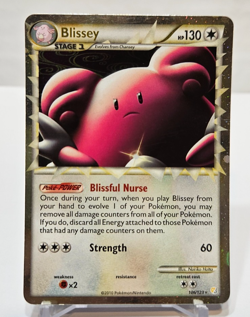 Blissey 106/123 Ultra Rare Heart Gold Soul Silver Pokemon 625 - Image 1
