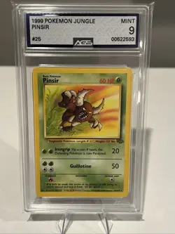 1999 Pokemon Jungle Pinsir AGS 9 Rare - Image 1