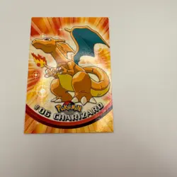 Charizard #06 Topps TV Animation Edition Black Logo 1999 Pokemon TCG MINT/NM - Image 1