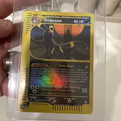 Pokemon Umbreon Aquapolis Reverse Holo Rare 41/147 LP Condition See Pictures - Image 1