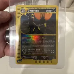 Pokemon Umbreon Aquapolis Reverse Holo Rare 41/147 LP Condition See Pictures - Image 2