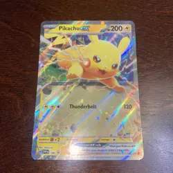 Pokemon TCG Pikachu ex SVP 106 Battle Academy 2024 Black Star Promo Z15 - Image 2