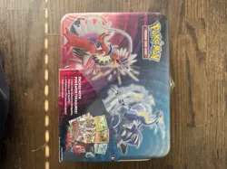 Pokemon - Summer 2023 Scarlet & Violet Collector's Chest Tin SEALED - Image 1