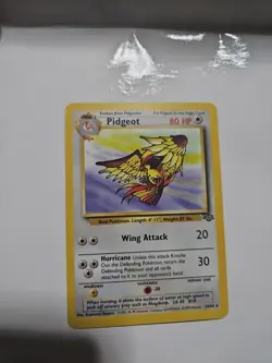 1999 Pokemon Jungle Set WOTC Pidgeot 24/64 Rare Non-Holo LP Condition - Image 1