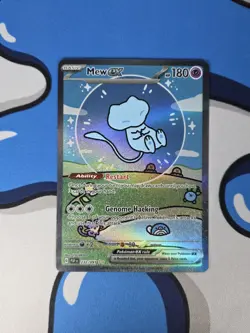 Mew EX 232/091 Holo Paldean Fates Bubble Mew Near Mint Pokemon Tcg - Image 3